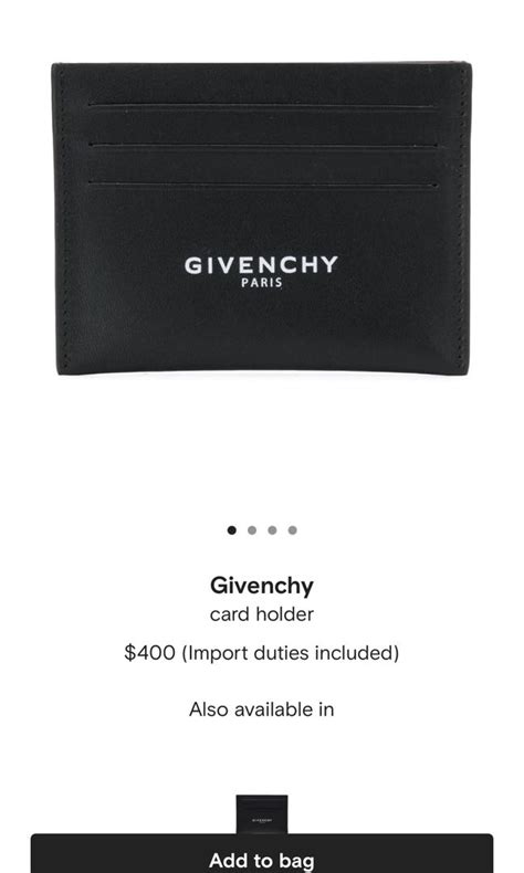 something navy givenchy bag|givenchy card holder bag.